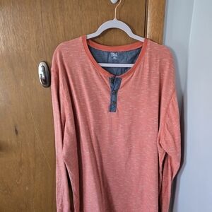 Red Henley Shirt